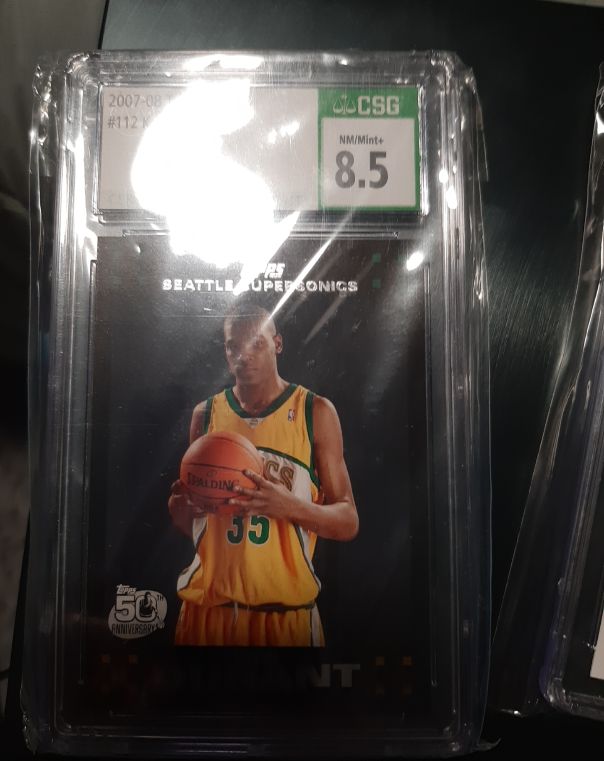 2007-08 Topps #112 Kevin Durant Rookie — front