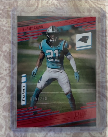 2021 Panini Prestige #77 Jeremy Chinn — front