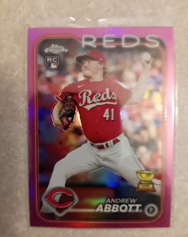 2024 Topps Chrome #154 Andrew Abbott — front