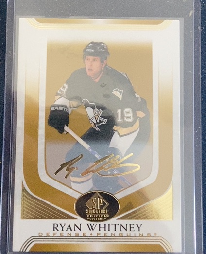 2020-21 SP Signature Edition Legends # Ryan Whitney — front