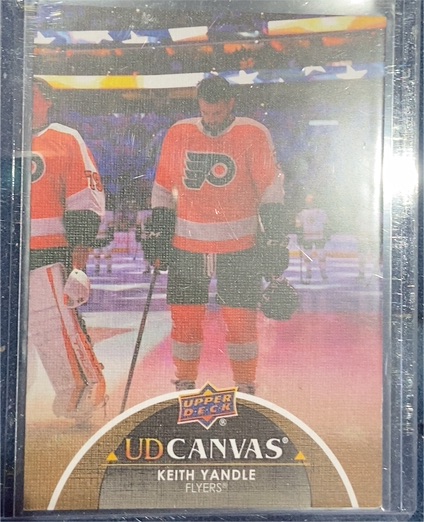2021-22 Upper Deck Canvas #C330 Keith Yandle — front