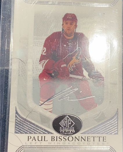 2020-21 SP Signature Edition Legends Paul Bissonnette — front