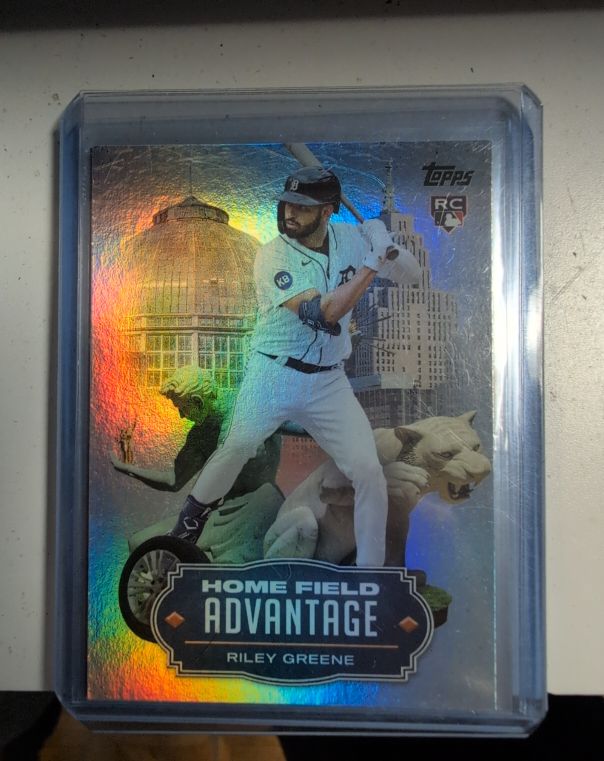 2023 Topps Series 2 #HA-12 Riley Greene Home Field Advantage — front