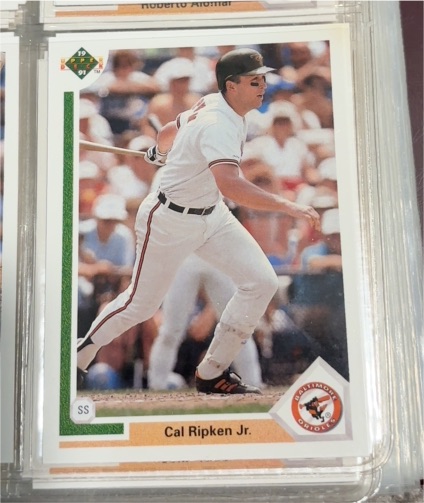 1991 Upper Deck #347 Cal Ripken Jr. — front