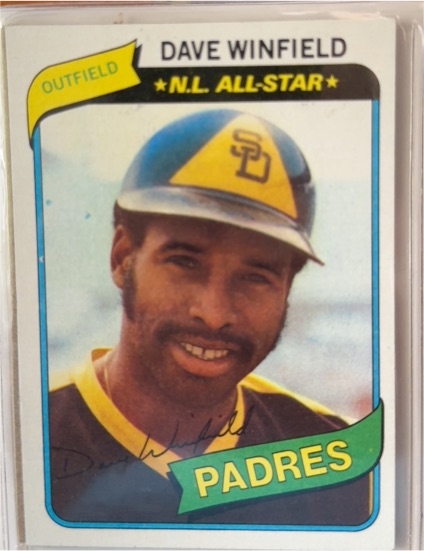 1980 Topps #230 Dave Winfield — front