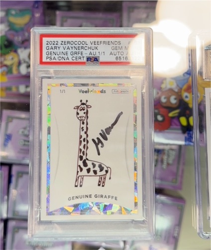 2022 Zerocool Veefriends #1/1 Genuine Giraffe Gary Vaynerchuk — front