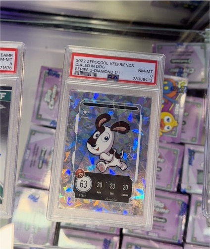2022 Zerocool VeeFriends Series 2 #189 Dialed In Dog Diamond 1/1 — front