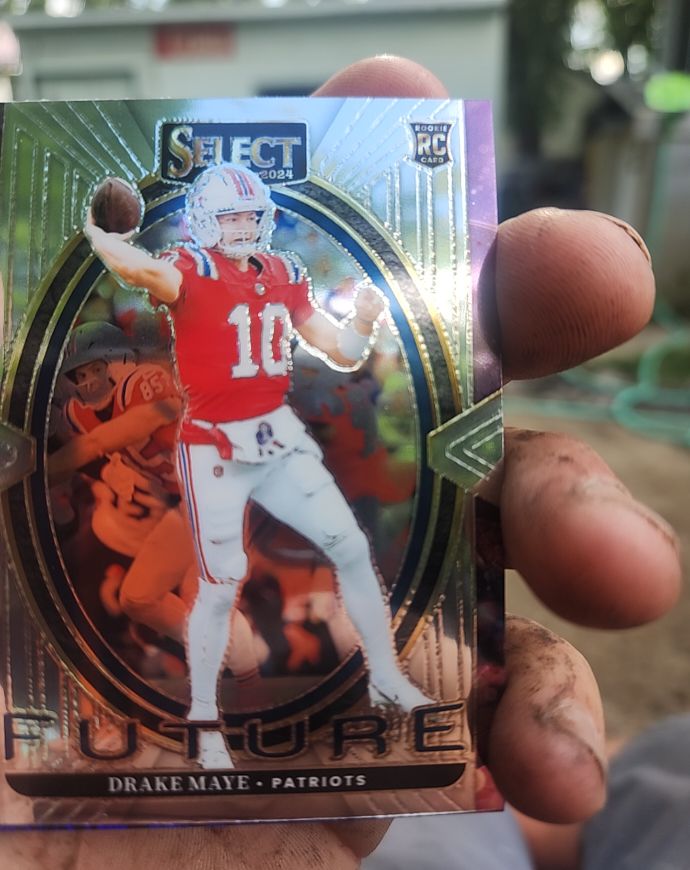 2024 Panini Select #5 Drake Maye — front