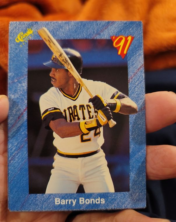 1991 Classic I #T81 Barry Bonds — front