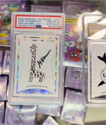 2022 Zerocool VeeFriends #101 Gary Vaynerchuk Genuine Giraffes — front