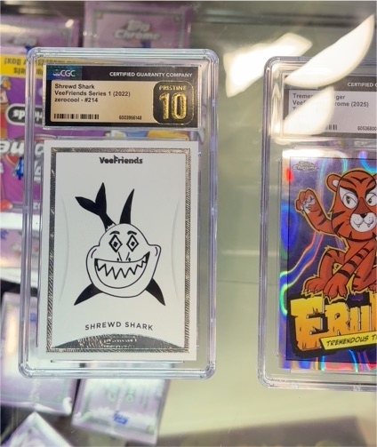 2022 VeeFriends Series 1 #214 Shrewd Shark Zerocool — front