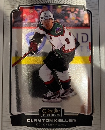 2022-23 O-Pee-Chee Platinum #26 Clayton Keller — front
