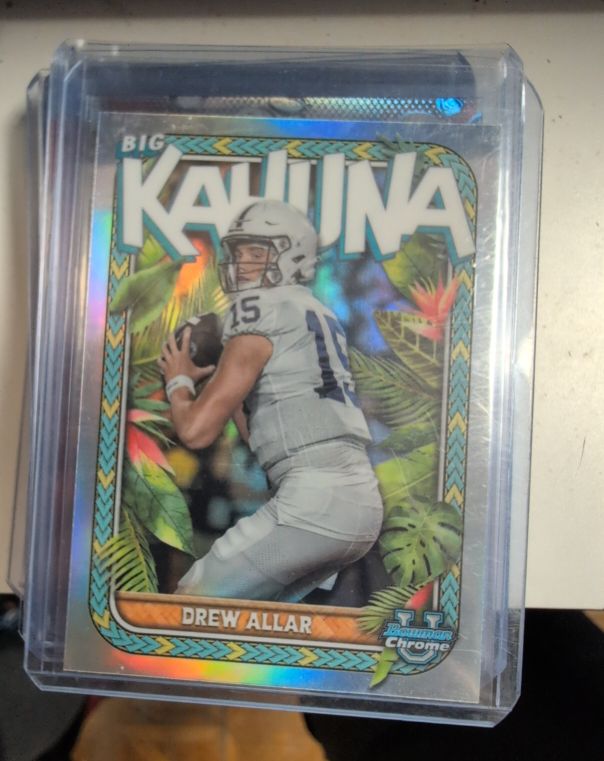 2023 Bowman Chrome University #TBK-15 Drew Allar Big Kahuna — front