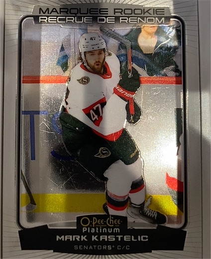 2022-23 O-Pee-Chee Platinum #226 Mark Kastelic — front