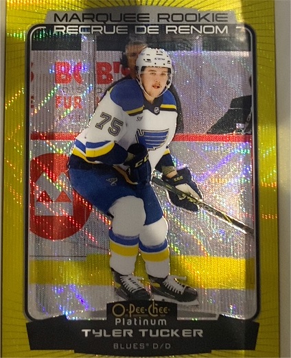 2022-23 O-Pee-Chee Platinum #278 Tyler Tucker — front