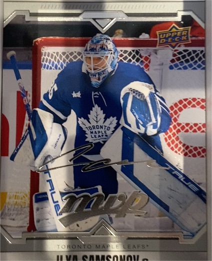 2024-25 Upper Deck MVP #189 Ilya Samsonov — front
