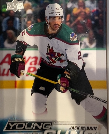 2022-23 Upper Deck Young Guns #230 Jack McBain — front