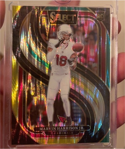 2024 Panini Select Premier Level #115 Marvin Harrison Jr. — front
