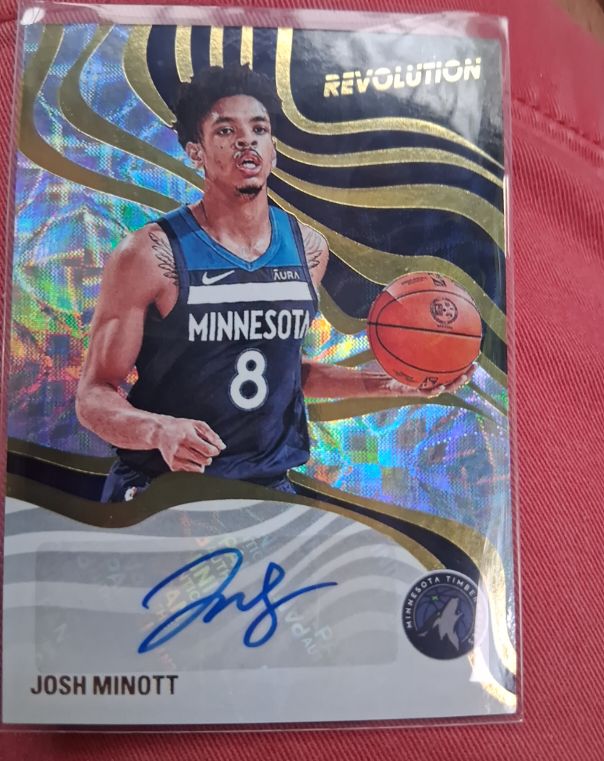 2024-25 Panini Revolution Josh Minott — front