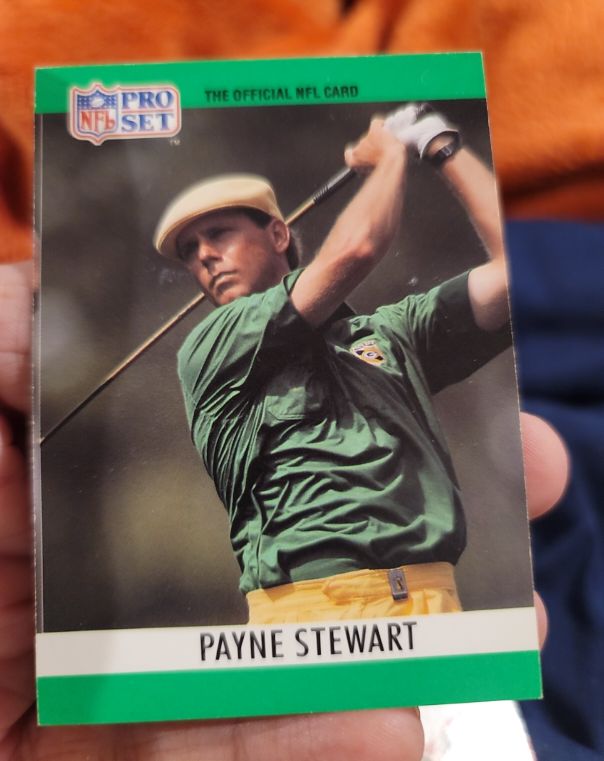1990 Pro Set Special #1 Payne Stewart — front