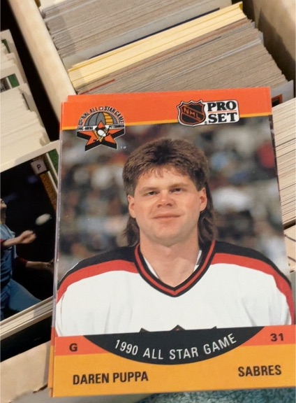 1990 Pro Set #365 Daren Puppa — front