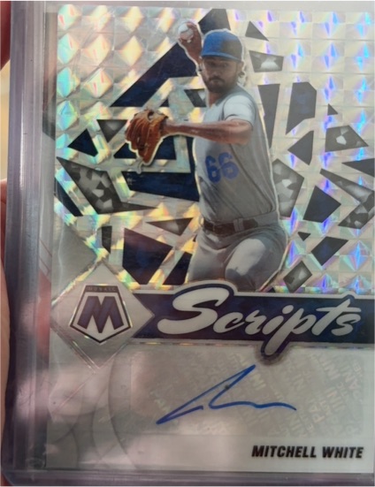2022 Panini Mosaic #SC-MW Mitchell White Scripts — front