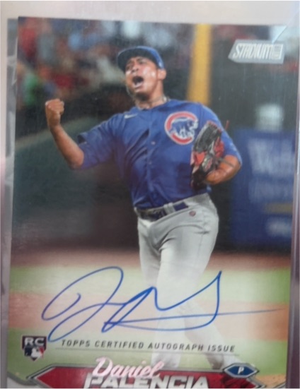2021 Topps Stadium Club #SCBA-DP Daniel Palencia — front