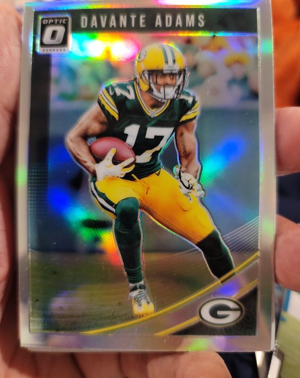 2018 Donruss Optic #39 Davante Adams — front