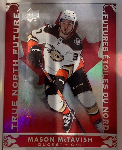 2024-25 Upper Deck Tim Hortons True North Future #TN-13 Mason McTavish — front