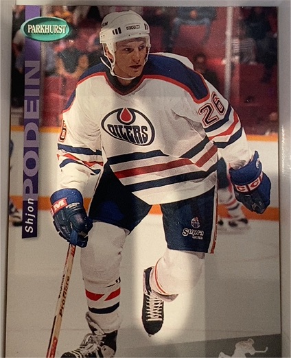1994-95 Parkhurst #81 Shjon Podein — front