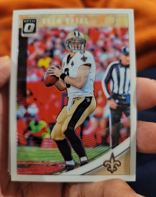 2018 Panini Donruss Optic #68 Drew Brees — front