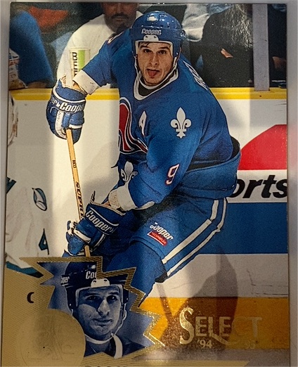 1994-95 Select #114 Mike Ricci Quebec Nordiques — front