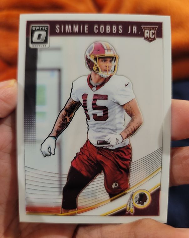 2018 Donruss Optic #126 Simmie Cobbs Jr. — front