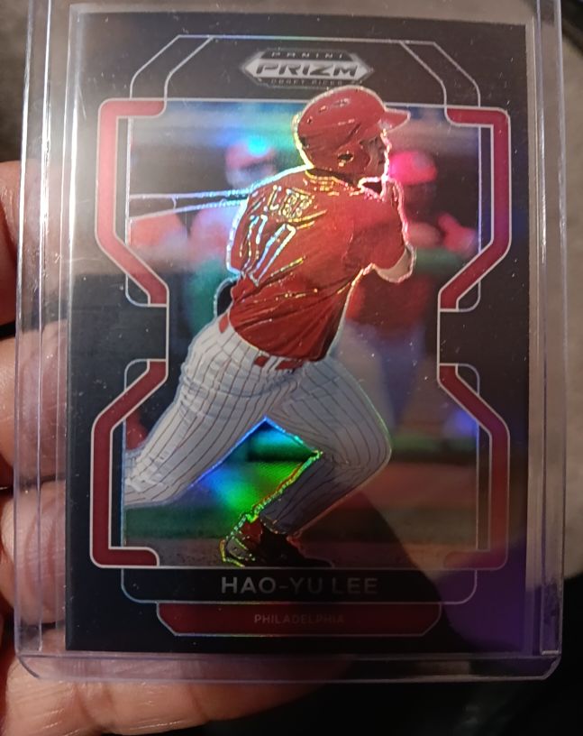 2022 Panini Prizm Draft Picks #PDP79 Hao-Yu Lee — front