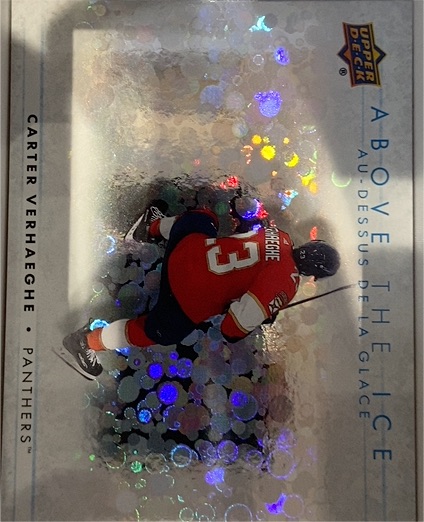 2024-25 Upper Deck Tim Hortons 10th Edition Above The Ice #AI-12 Carter Verhaeghe — front