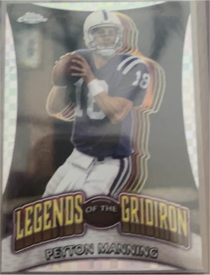 2024 Topps Chrome Legends of the Gridiron #LOG-2 Peyton Manning — front