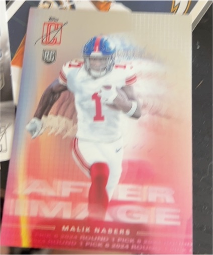 2024 Topps Signature Class After Image #AI-11 Malik Nabers — front