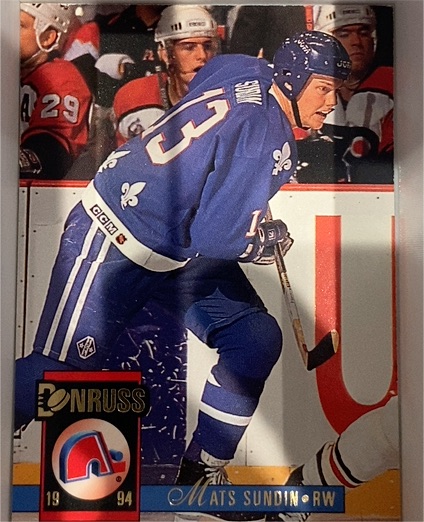 1993-94 Donruss #283 Mats Sundin — front