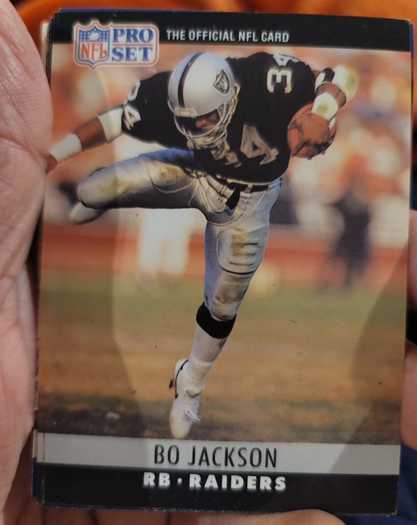 1990 Pro Set #155 Bo Jackson — front
