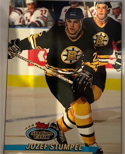 1993-94 Topps Stadium Club #488 Jozef Stumpel — front