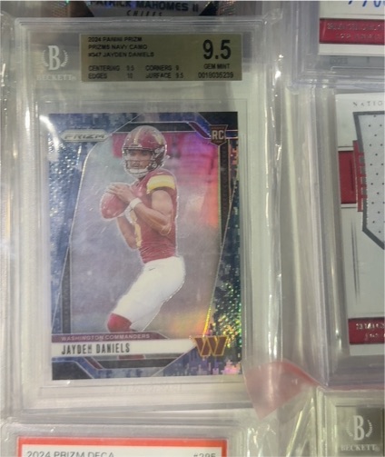 2024 Panini Prizm #347 Jayden Daniels — front