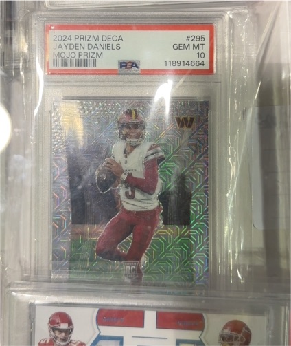 2024 Panini Prizm #295 Jayden Daniels — front
