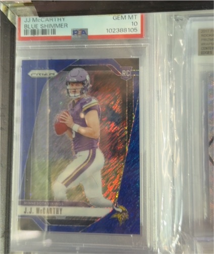 2024 Panini Prizm #400 J.J. McCarthy — front