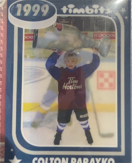 1999 Tim Hortons Timbits Colton Parayko — front