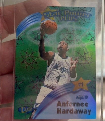 1997-98 Fleer Ultra Star Power Plus #7 Anfernee Hardaway — front