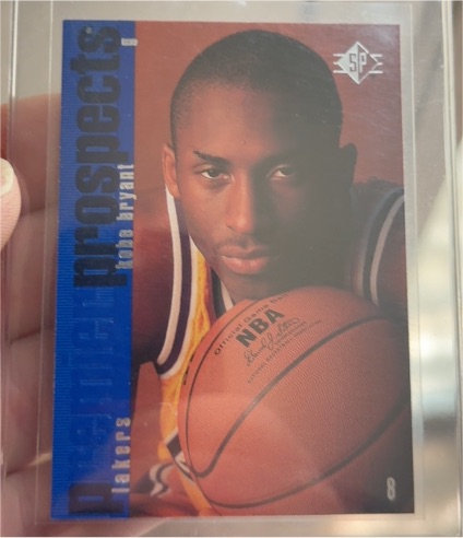 1996 Upper Deck SP #134 Kobe Bryant Rookie Card — front
