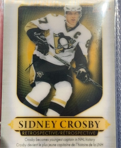 2024-25 Upper Deck Tim Hortons Retrospective #SC-3 Sidney Crosby — front