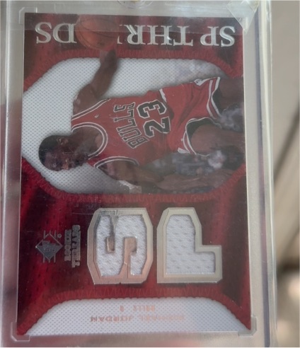 2007-08 Upper Deck Rookie Threads SP #SP-LA Michael Jordan — front