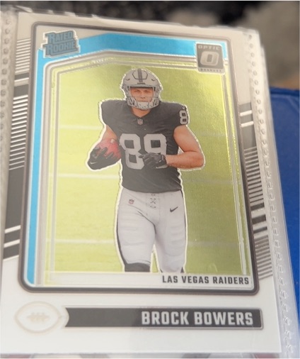 2024 Panini Donruss Optic #215 Brock Bowers — front