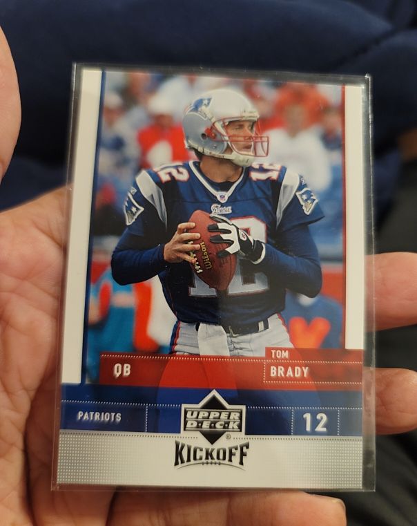 2005 Upper Deck Kickoff #52 Tom Brady — front